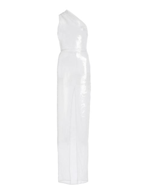 LUDOVIC DE SAINT SERNIN Melrose Maxi Dress white