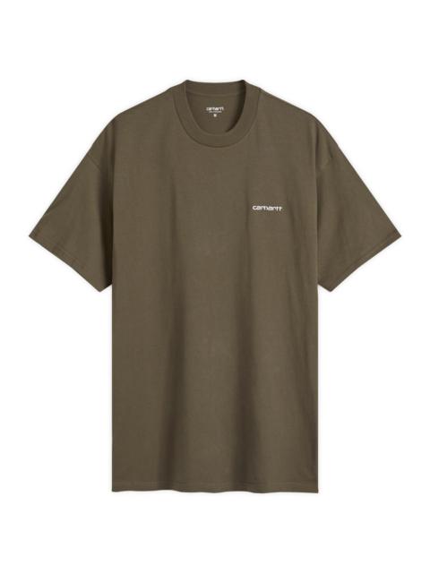 Carhartt WIP Script Embroidery T-Shirt