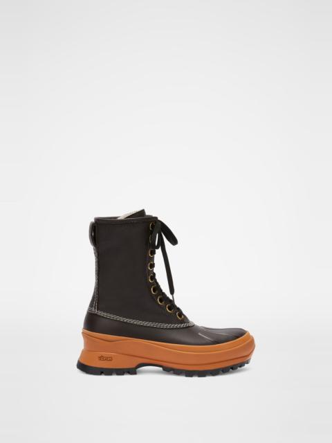 Jil Sander Lace-up Hiking Boots