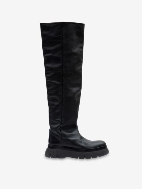 Isabel Marant MALYX LEATHER HIGH BOOTS
