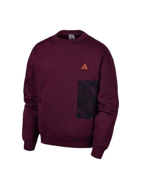 Nike Nike ACG Crew Splicing Sports Round Neck Pullover CZ5103-643