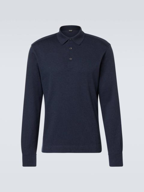 Cotton polo shirt