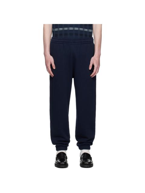 LACOSTE Navy Fleece Sweatpants