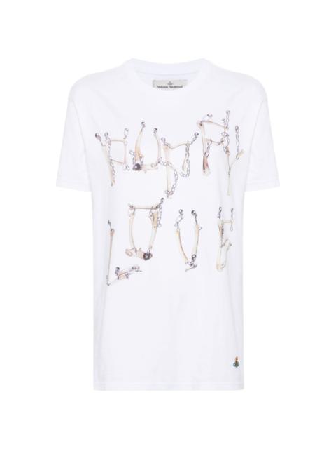 Vivienne Westwood Bones 'n chain cotton T-shirt