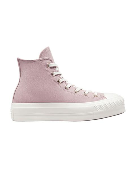 Converse Wmns 척 테일러 모든 별 리프트 플랫폼 높은 'Stone Mauve 이름 *