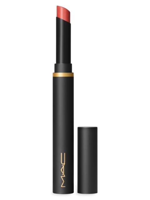 MAC Cosmetics Women's Powder Kiss Velvet Blur Slim Lipstick - Nice Spice