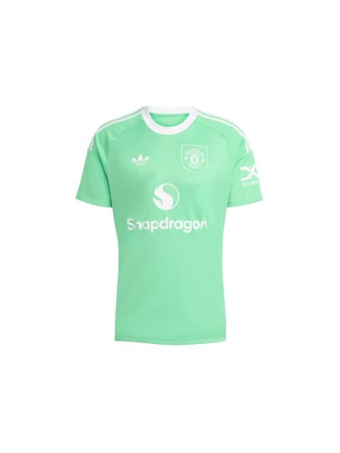 adidas 25/26 Third Goalkeeper Jersey Manchester United Semi Screaming Green