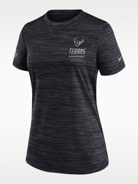 Nike Houston Texans Sideline Velocity Women's Nike Dri-FIT NFL T-Shirt