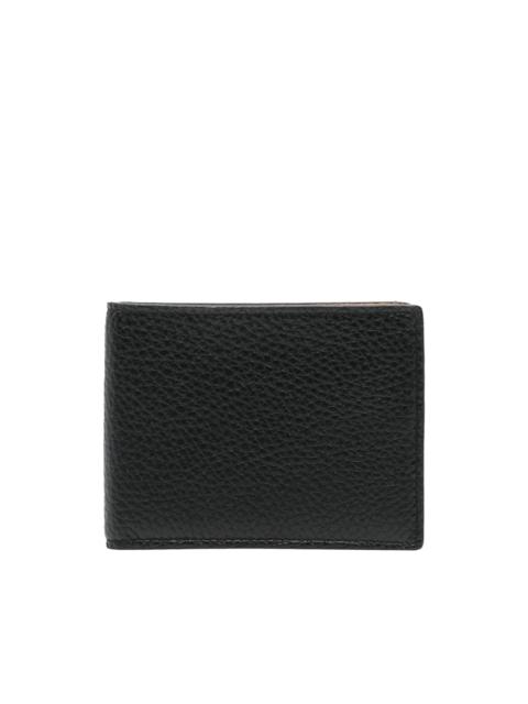 bi-fold leather wallet