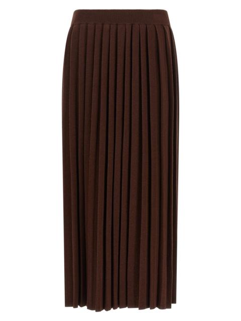 FABIANA FILIPPI Knitted Pleated Skirt