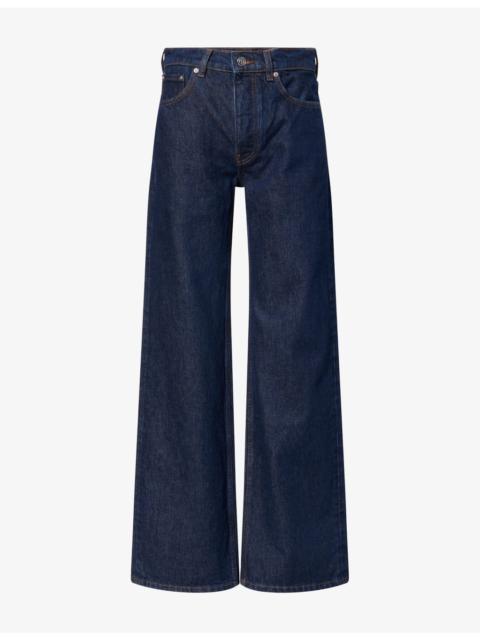 ANINE BING Hugh Relaxed-Fit Denim Jeans