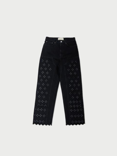 LOEFFLER RANDALL Demi Embroidered Pant