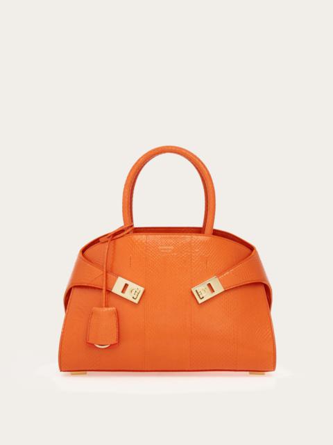 FERRAGAMO Hug bicolor handbag (S)