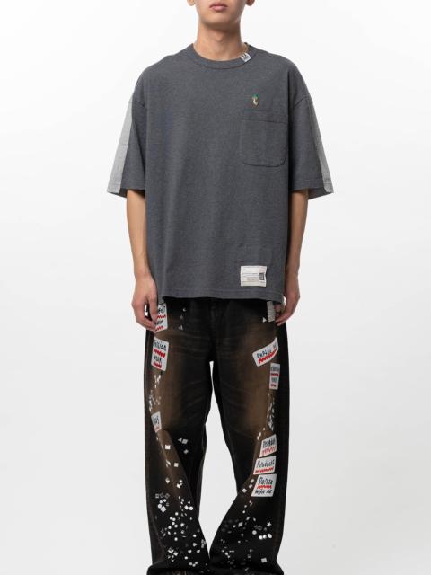 Maison MIHARAYASUHIRO Front Back Combined T-shirt