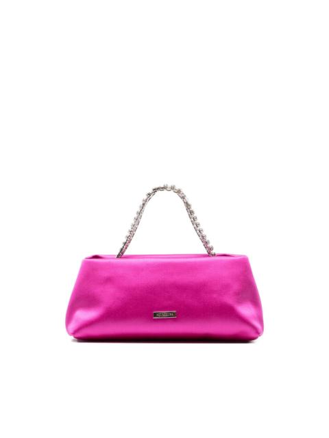 AQUAZZURA mini Temptation crystal-embellished tote bag