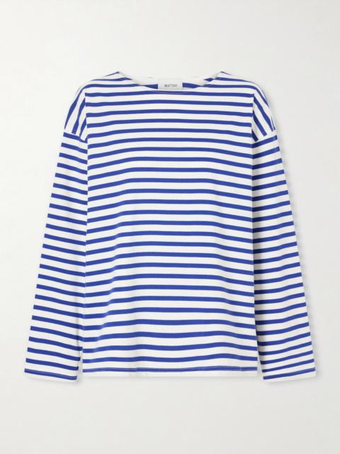 MATTEAU Breton Striped Cotton-jersey T-shirt