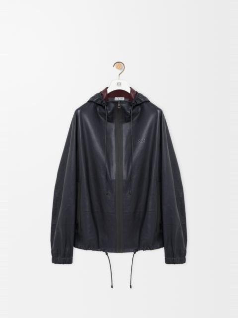 Loewe Hooded jacket in nappa lambskin