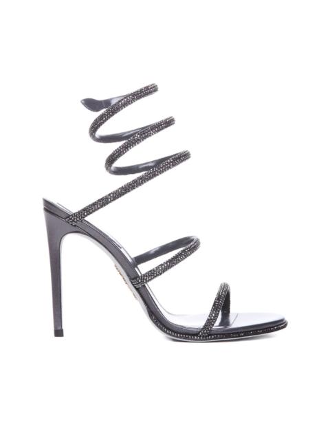 RENE CAOVILLA 105mm rhinestone-embellished sandals