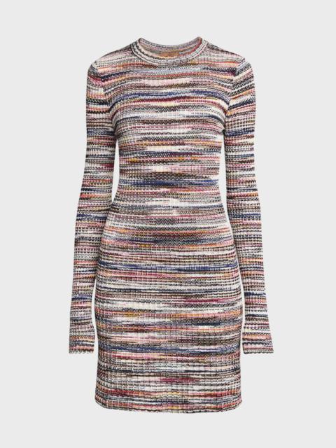 Heathered Knit Short Dress