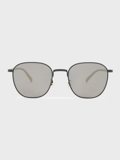 Oliver Peoples Filigree Titanium Square Sunglasses
