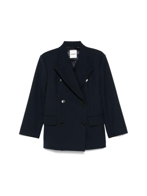 Sandro twill blazer