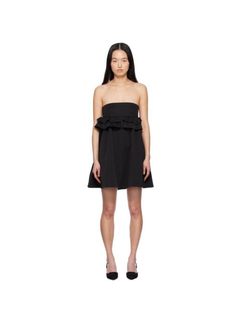KIKA VARGAS Black Nicole Minidress