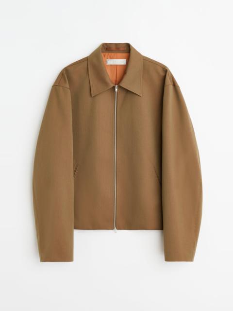 Mini Jacket Bronze Cangiante Fine Wool