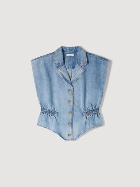Sandro DENIM TOP