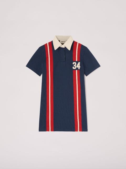 Ambush STRIPED RUGBY SHIRT DRESS