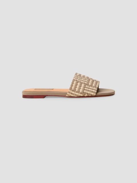 NAGHEDI Women's Cairo Slide Sandals - Chalk