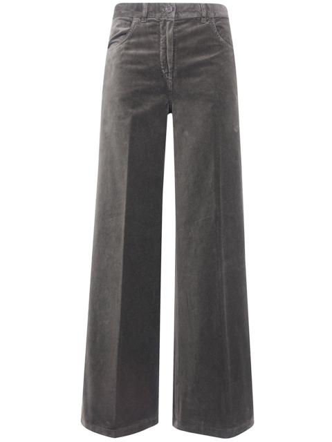 Aspesi Pants Wide Leg "Velvet Wide Leg Trousers"