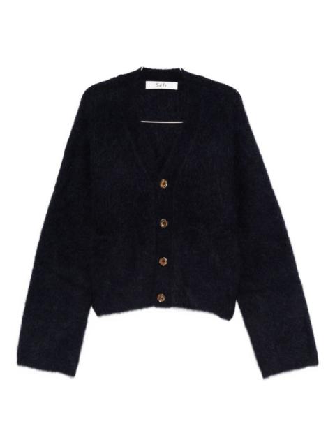 Séfr alpaca wool-blend cardigan