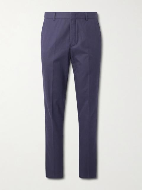 Loro Piana Jarno Slim-Fit Straight-Leg Cotton-Twill Trousers