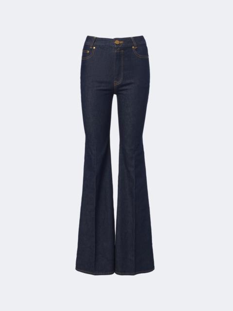 Zimmermann Embroidered flared jeans