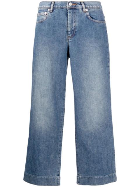 A.P.C. Sailor cropped jeans