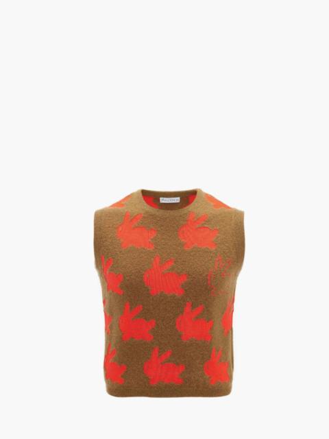 JW Anderson ALL OVER BUNNY TANK TOP