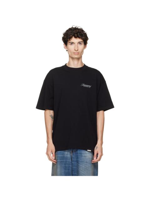 REPRESENT Black Printed 'Owners Club' Script T-shirt