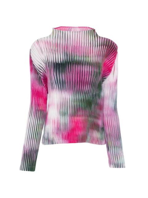 ISSEY MIYAKE obscure pleats top