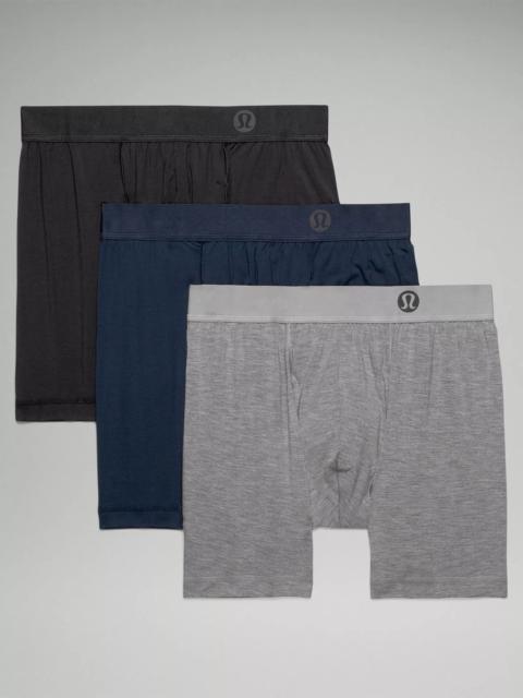 lululemon Always In Motion Boxer with Fly 5" *3 Pack