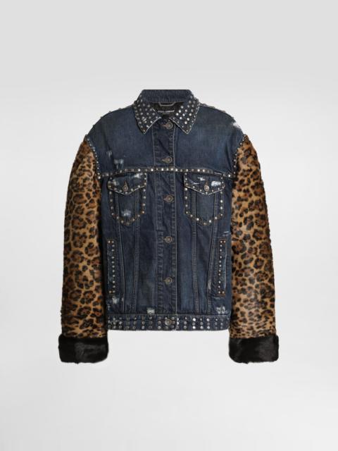 Dolce & Gabbana Oversized denim jacket