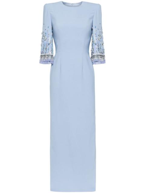 JENNY PACKHAM Bergman embellished maxi dress