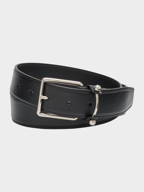 Christian Louboutin Men's Chambeliss Leather Belt