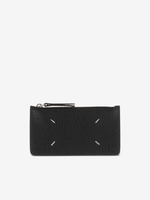Maison Margiela zip detail cardholder wallet