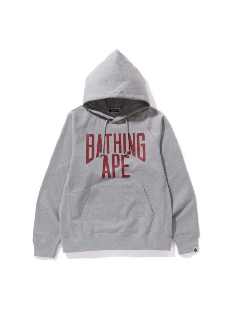 A BATHING APE® A Bathing Ape NYC Logo Hoodie 'Grey' 1J80-114-007-GRY