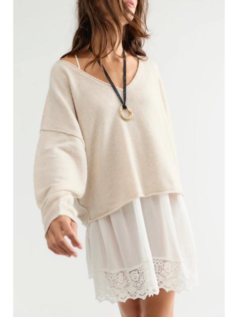 FREE PEOPLE See Me V-Neck Pullover
