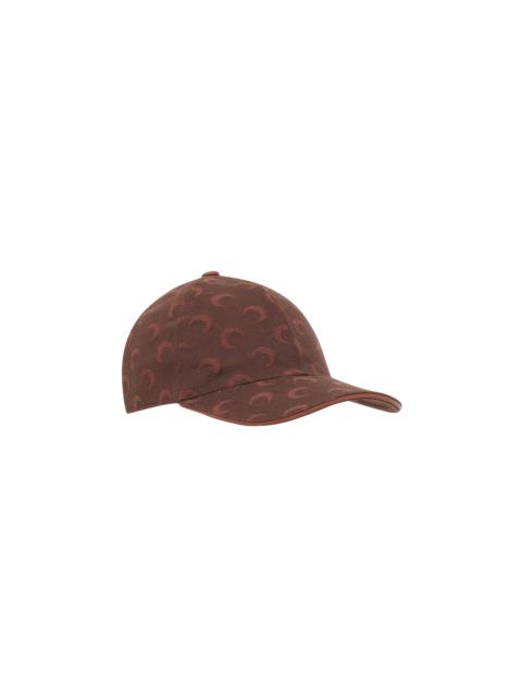Marine Serre Moon Jacquard Twill Baseball Cap