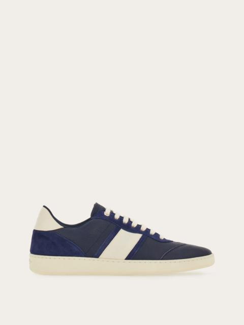 FERRAGAMO Low top sneaker with signature