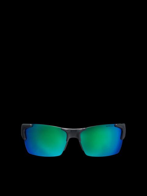 Moncler Spectron Rectangular Sunglasses