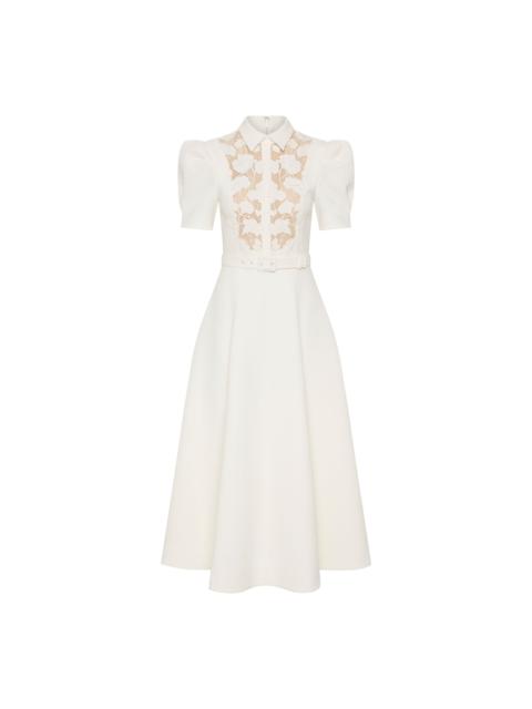 REBECCA VALLANCE Parrish Short Sleeve Midi Dress