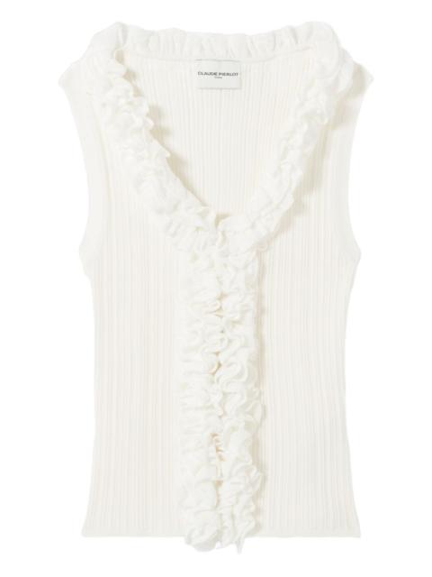 Claudie Pierlot ruffled top